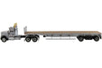 International HX520 Tractor with 53' Flat Bed Trailer - Diecast Master  1/50 -  71041