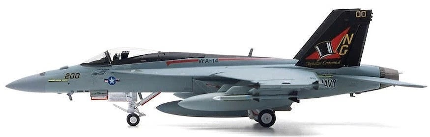 McDonnell Douglas F/A-18F Super Hornet  USN VFA-14 Tophatters, , USS John C. Stennis, Squadron - JC Wings  1:72  JCW-72-F18-012