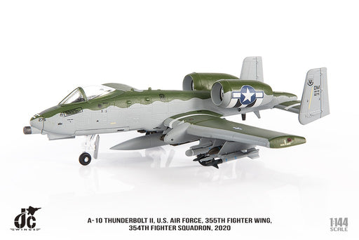 Fairchild A-10C Thunderbolt II  US.Air Force 355th Fighter Wing, 354th Fighter Squadron, 2020 - JC Wings 1:144  JCW-144-A10-003