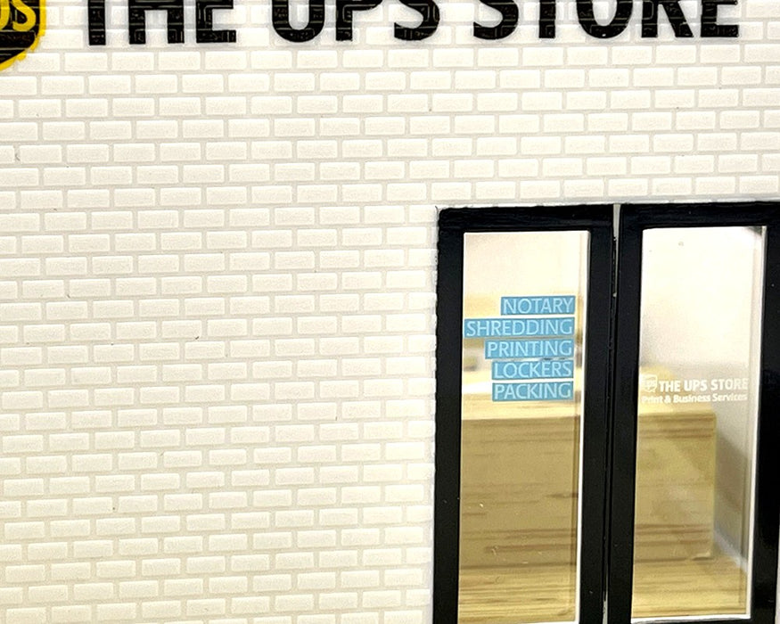 Diorama The UPS Store - Mijo Exclusives - Greenlight 1/64 - 51491 Passion Diecast