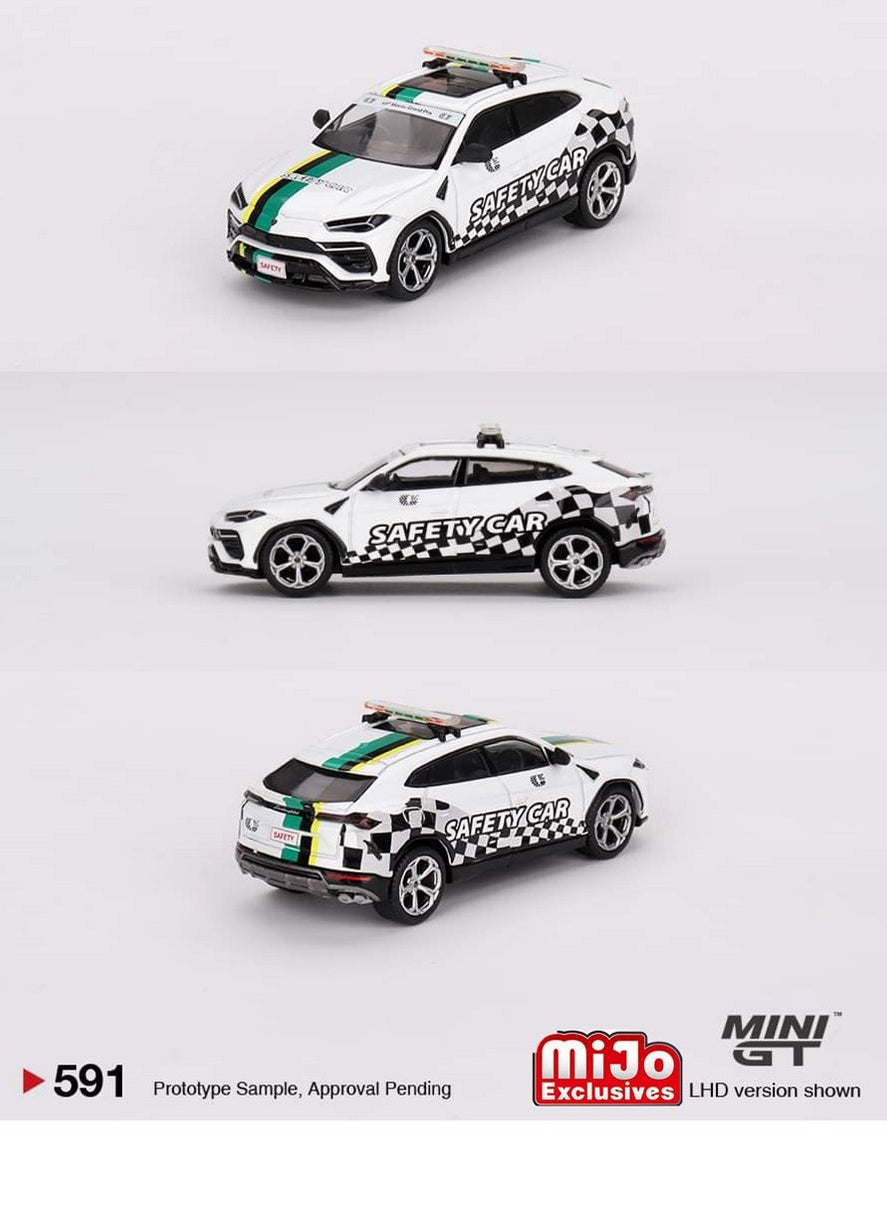 Lamborghini Urus 2022 Macau GP Official Safety Car - Mini GT - 1:64 ...