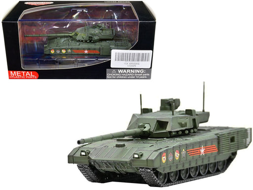 T14 Armata MBT ( Battle Tank) Green Camo–  Russian Army  - Panzerkampf 1:72 - 12166PE