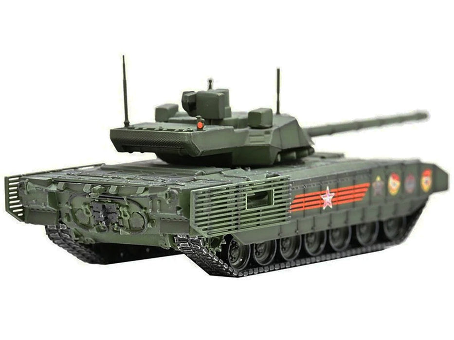 T14 Armata MBT ( Battle Tank) Green Camo–  Russian Army  - Panzerkampf 1:72 - 12166PE