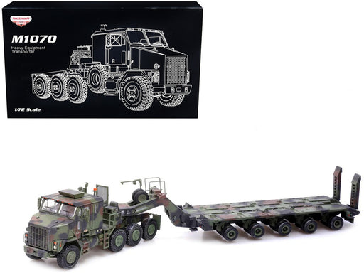 M1070, Heavy Equipment Transporter,  US Army Camo, "Armor Premium" Series   - Panzerkampf 1:72 - 12206PA
