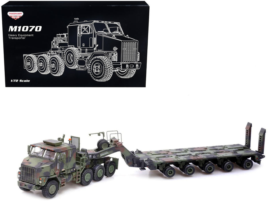 M1070, Heavy Equipment Transporter,  US Army Camo, "Armor Premium" Series   - Panzerkampf 1:72 - 12206PA