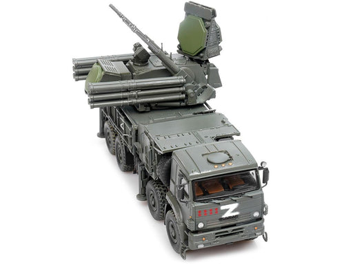 Pantsir S1 96K6, Self-Propelled Air Defense Weapon System Russian Army  - Panzerkampf 1:72 - 12214PA