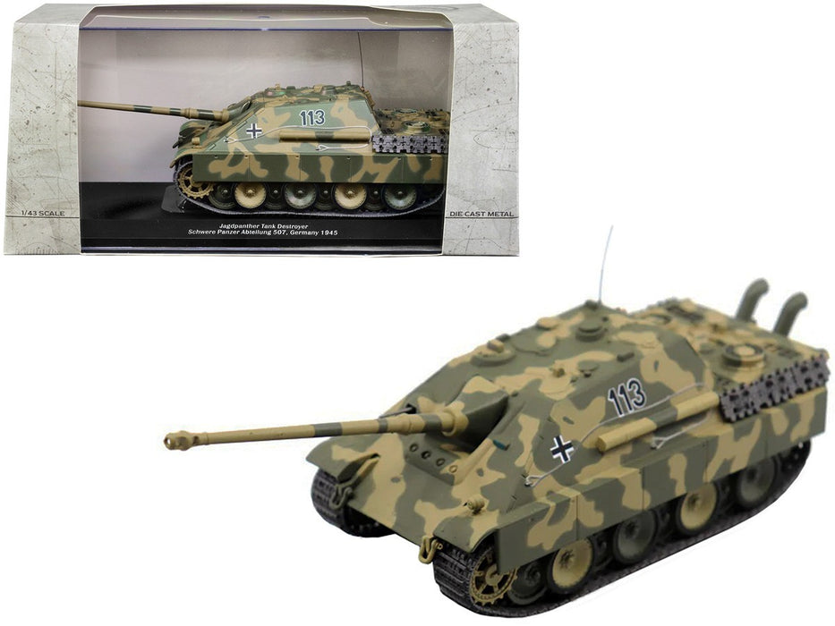 MAN Sd.Kfz.173 Jagdpanther - German Army sPzAbt 507, no.113, Germany, April 1945 / AFVs of WWII 1:43 AFV 23188-45