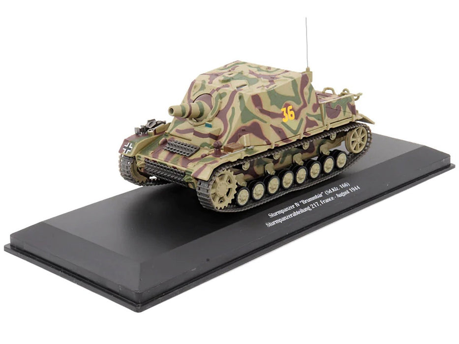 Sd.Kfz.166 "Sturmpanzer IV" "Brummbar" n°36 "Germany France August 1944" AFVs of WWII 1:43 - 23198-44 - Passion Diecast 
