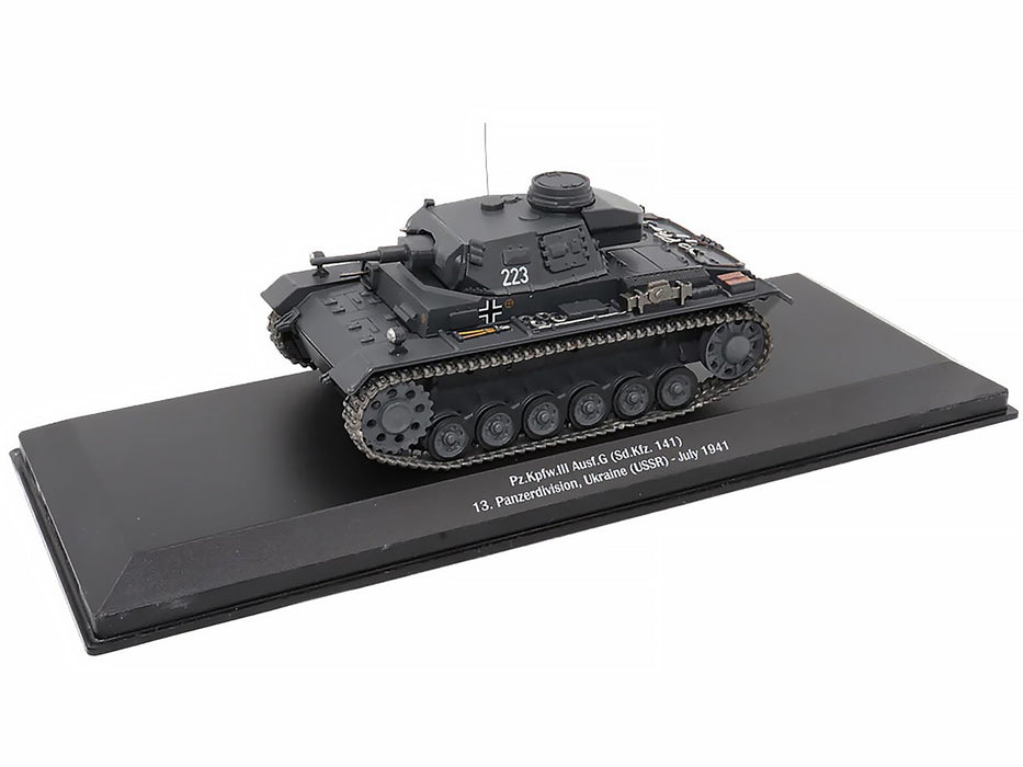 Panzer III Ausf.G (Sd.Kfz. 141) 13. Panzerdivision Ukraine (USSR) July 1941"  AFVs of WWII 1:43 - 23199-41