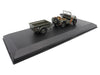 Jeep Willys  1/4-Ton Utility Truck Olive Drab with Trailer "US Army" AFVs of WWII  1:43  23200-44