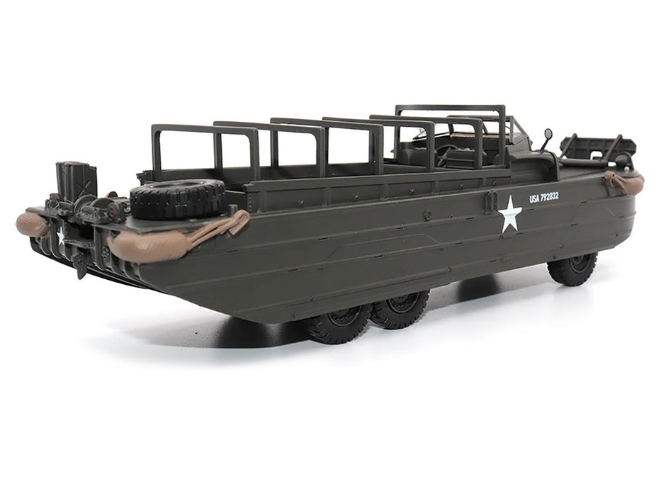 GMC DUKW, Amphibious Vehicle Olive Drab "US Army" Militaria DieCast  1:43  23204-44