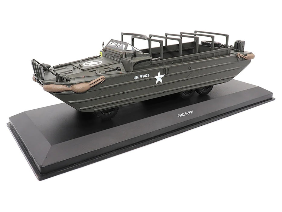 GMC DUKW, Amphibious Vehicle Olive Drab "US Army" Militaria DieCast  1:43  23204-44