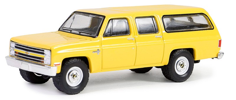 1987 Chevrolet Suburban K20 Custom Deluxe - Blue Collar Collection Series 13 - 1/64 Greenlight - 35280 D