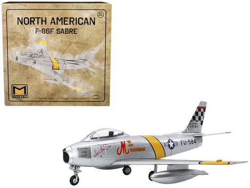 North American F-86F Sabre Fighter Aircraft "US Air Force" -  Militaria Die Cast  1/72 - 27292-49