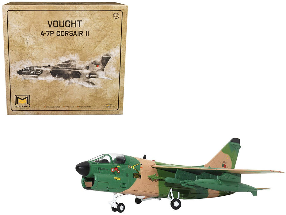 Vought A-7P Corsair II Attack Aircraft "Portugal" -  Militaria Die Cast  1/72 - 27293-65