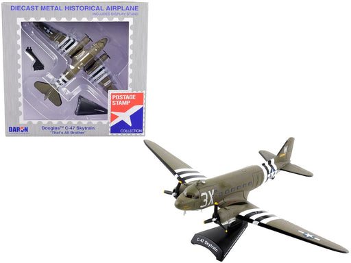 Douglas C-47 Skytrain "That's All Brother" USAF    Postage Stamp 1/144 -  PS5558-4