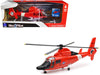 Eurocopter Dauphin HH-65C Helicopter Red "US Coast Guard""Sky Pilot" Series 1/48 New Ray  25513