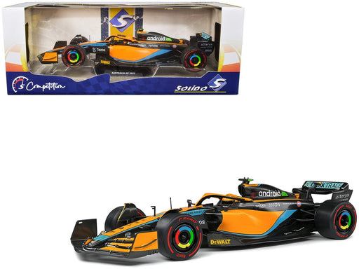 2022 MCLAREN MCL36 AUSTRALIA GP - Solido - 1/18 - S1809101 Passion Diecas