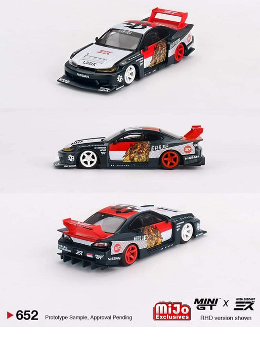 Nissan LB-Super Silhouette S15 Silvia Garuda - Mini GT - 1:64 - MGT00652 Passion Diecast
