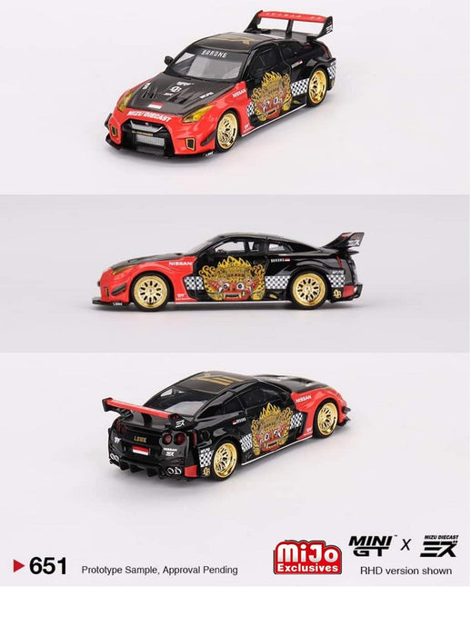 LB-Silhouette Works GT Nissan 35GT-RR Ver.1 BARONG - Mini GT - 1:64 - MGT00651 Passion Diecast