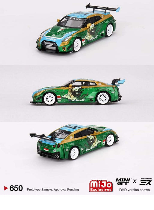 LB-Silhouette Works GT Nissan 35GT-RR Ver.2 RORO - Mini GT - 1:64 - MGT00650 Passion Diecast