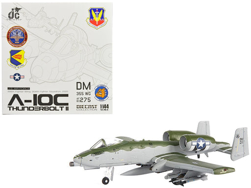 Fairchild A-10C Thunderbolt II  US.Air Force 355th Fighter Wing, 354th Fighter Squadron, 2020 - JC Wings 1:144  JCW-144-A10-003