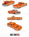 Kaido★House - Chevrolet Silverado Dually Kaido Works V2 - Mini GT - Mijo Exclusives - 1/64 - KHMG090