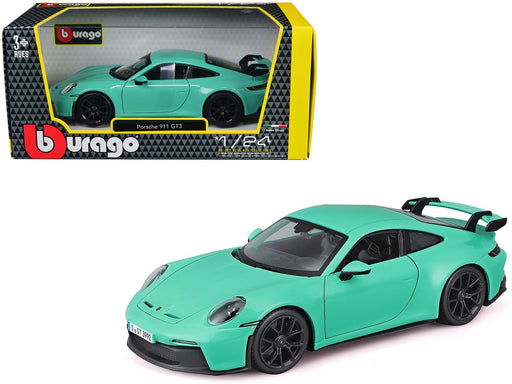 Porsche 911 GT3 - Green - Bburago 1/24 - 18-21104 GRN - Passion Diecast