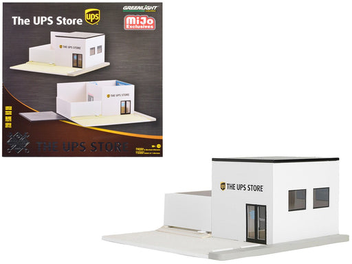 Diorama The UPS Store - Mijo Exclusives - Greenlight 1/64 - 51491 Passion Diecast