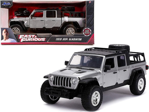2020 Jeep Gladiator Silver - Fast & Furious 9 -  Jada 1-24 - 31984 -  Passion Diecast
