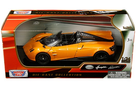 Pagani Huayra Roadster Orange - Motormax 1/24 - 79354 OR - Passion Diecast 