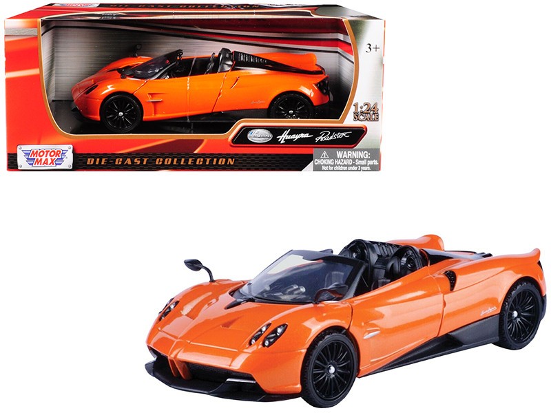 Pagani Huayra Roadster Orange - Motormax 1/24 - 79354 OR - Passion Diecast 