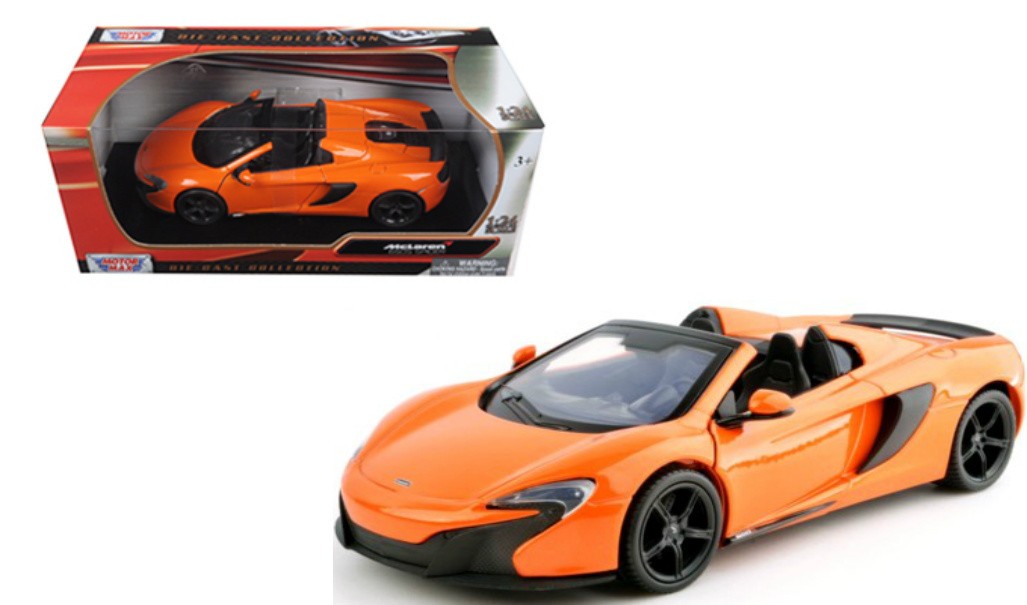 Mclaren 650S Spider Green - Motormax 1/24 -79326 GR