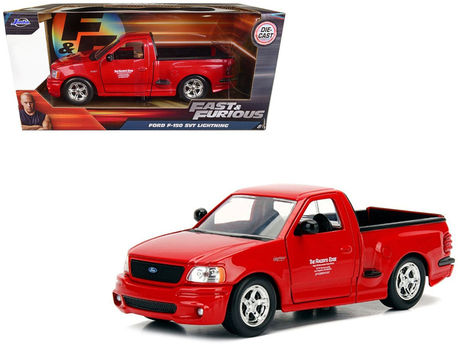 1/24 Brian's Ford F-150 SVT Lightning Pickup Truck Red Fast & Furious  Jada 99574 Passion Diecast