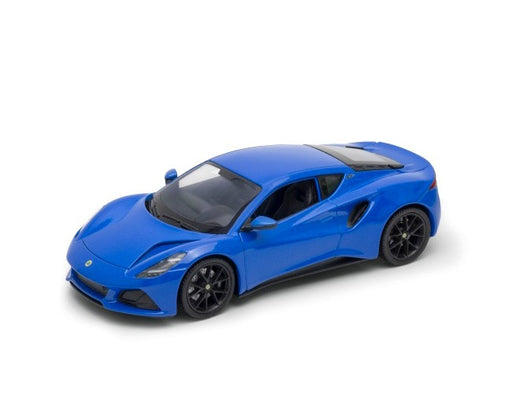 Lotus Emira - Blue Metallic - Welly 1/24 - 24115W BL - Passion Diecast