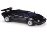 Lamborghini Countach LP 5000 S - Black - Welly 1/24 - 24112W BK - Passion Diecast