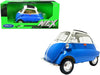 BMW Isetta Blue & Cream  - Welly 1/18 - 24096 BL  - Passion Diecast 