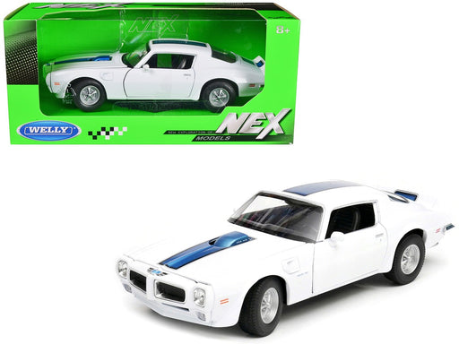 PONTIAC FIREBIRD TRANS AM 1972 Blanc  Welly 1/24 : WL-24075-WH  Passion Diecast