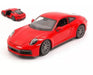 Porsche 911 Carrera 4S Red  - Welly 1/24 - 24099 RD  - Passion Diecast 
