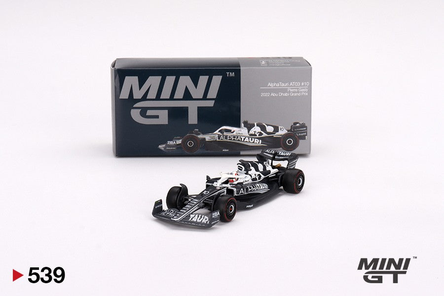 AlphaTauri AT03 No.10 Pierre Gasly 2022 - Mini GT F1 - 1:64 - MGT00539 Passion Diecast