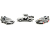Back To The Future Time Machine 3-Pack - Hollywood Rides - Jada 1/32 - 33399 -  Passion Diecast