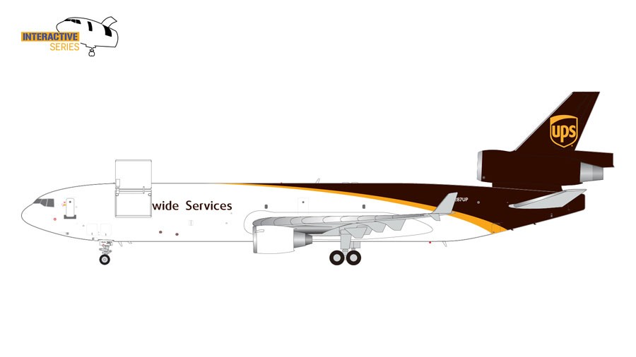 UPS McDonnell-Douglas MD-11F Interactif - Gemini Jets 1/200 G2UPS1177