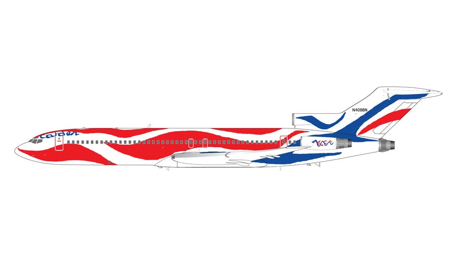 Braniff International Boeing 727-200 "Calder"- Gemini Jets 1/200 G2BNF1220