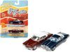 Super 70's Pack - 1976 Oldsmobile Cutlass - 1972 Buick Riviera - Set of 2 - Johnny Lightning - 1:64 - JLSP341 A