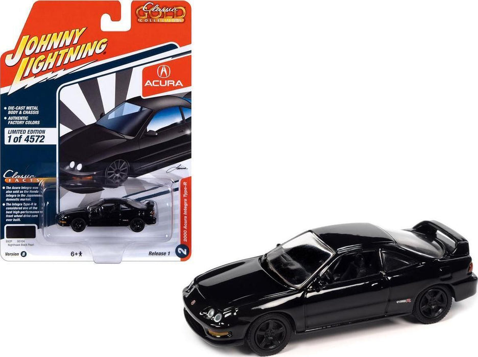 2000 Acura Integra Type R in Nighthawk Black Pearl - Johnny Lightning 1/64 - JLSP322 B Passion Diecast