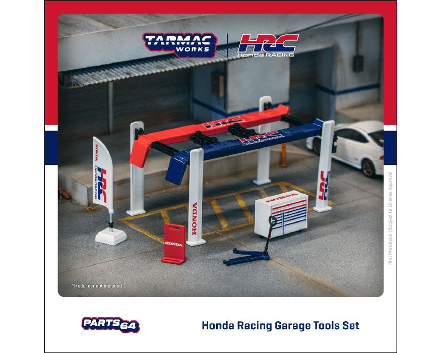 Garage Tools Set Honda Racing - Tarmac Works - 1/64 - T64A-TL001-HRC Passion Diecast