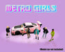 Figures Metro Girls - 6-piece metal set - American Diorama - 1/64 - AD-2408  Passion Diecast