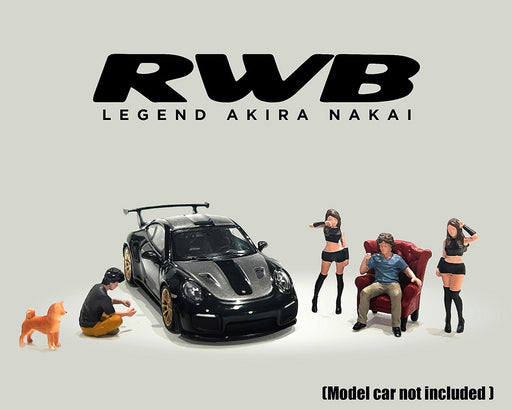 Figures RWB Legend Akira Nakai - 6-piece metal set - American Diorama - 1/64 - AD-2407 Passion Diecast