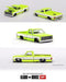 Kaido★House - Chevrolet Silverado KAIDO Flo V1 - Yellow Chrome - Mini GT - Mijo Exclusives - 1/64 - KHMG112