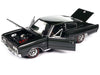 1966 Dodge Charger Dark Green Metallic  -  (MCACN)  - Auto World / American Muscle - 1/18 - AMM1320